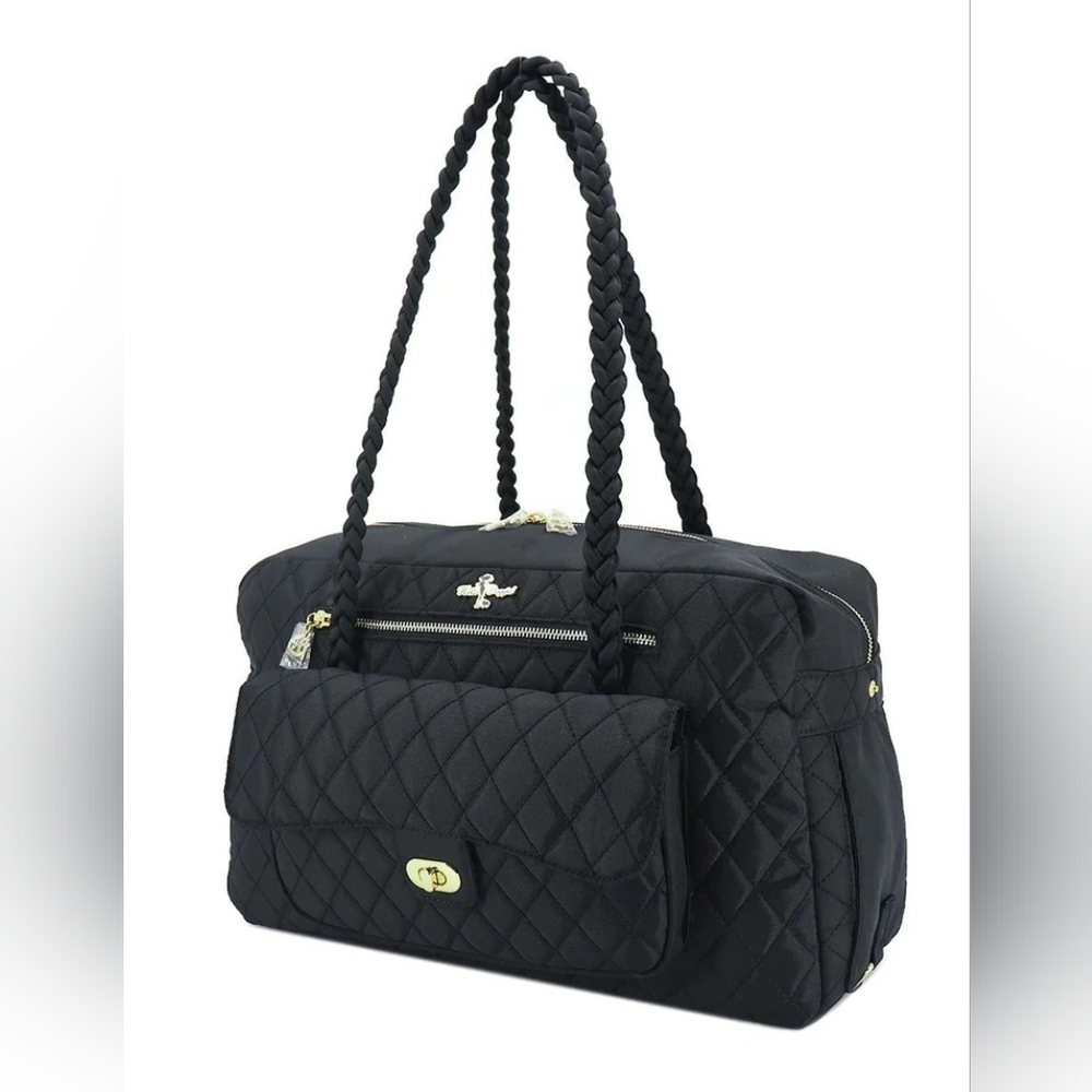 Porsha Dog Carrier Black